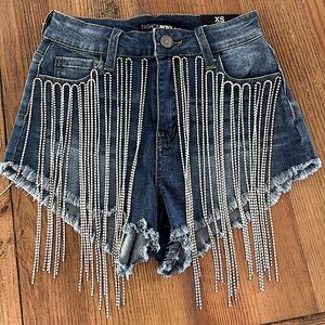Rhinestone Shorts